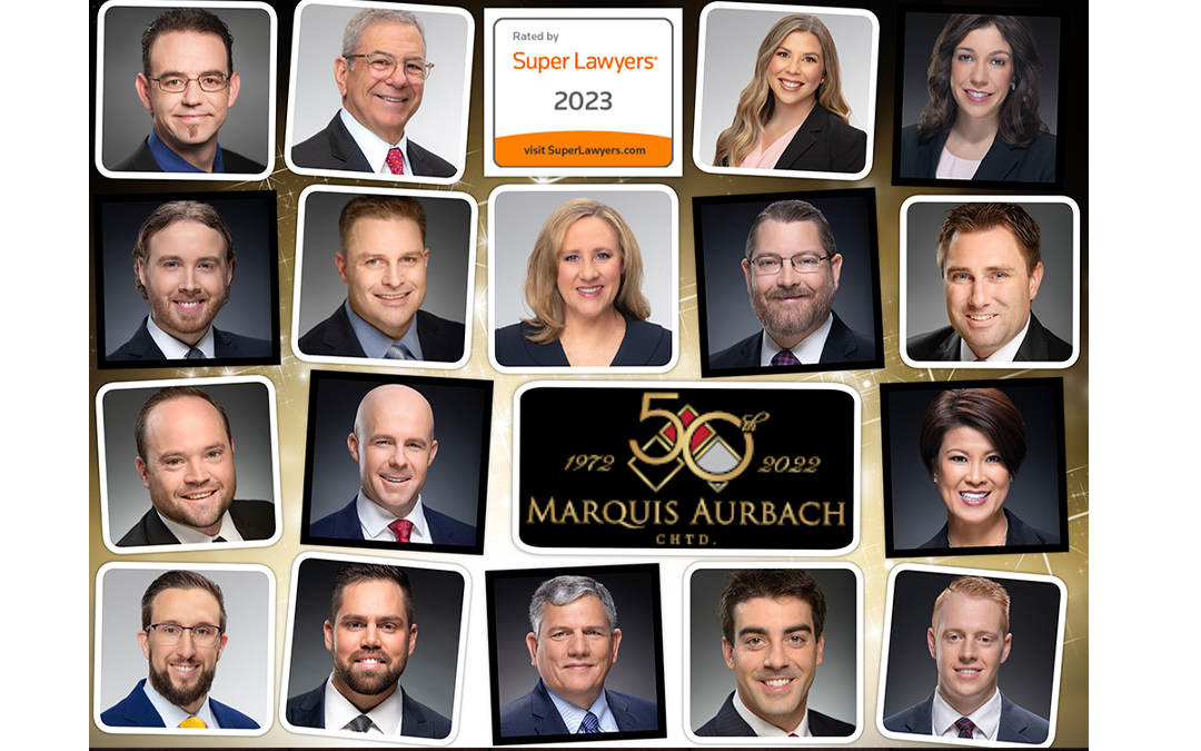 Photo of attorneys selected for inclusion to Super Lawyers 2023